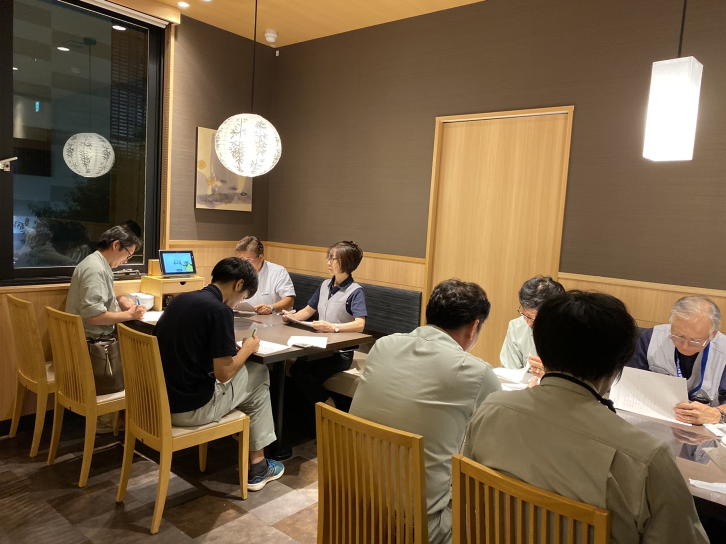 上期の事業報告会を開催しました。